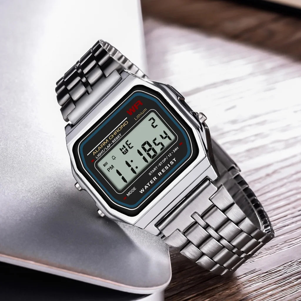 2025 Digital Watches For Men Sports Waterproof Bracelet Clock Gold Electronice LED Wristwatch Women Casual Montre Homme Relogio