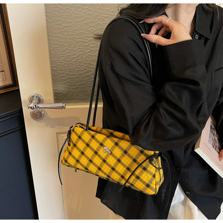 New Retro American Style Crossbody Bag Women's Handbag Fashionable Handheld Bag Casual Single Shoulder Bag Simple Style Handbag