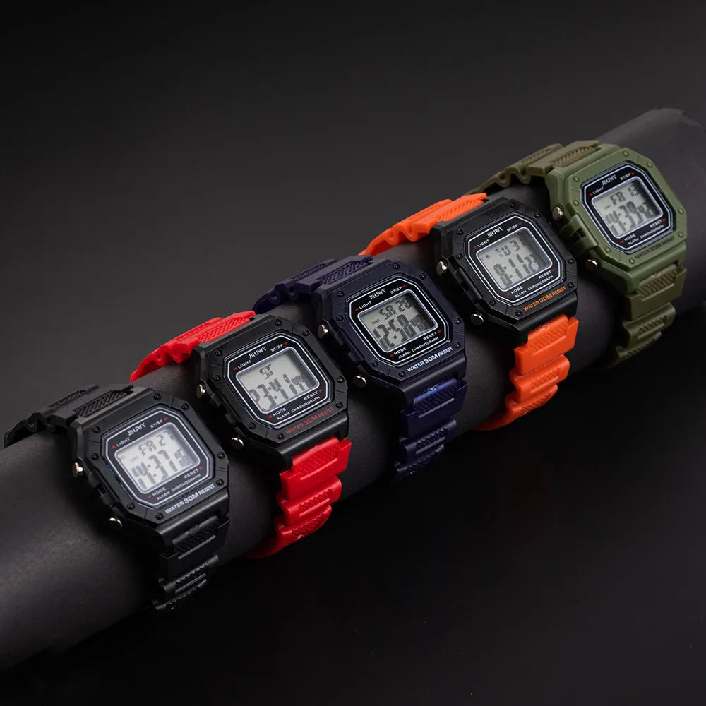 2025 Digital Watches For Men Sports Waterproof Bracelet Clock Gold Electronice LED Wristwatch Women Casual Montre Homme Relogio