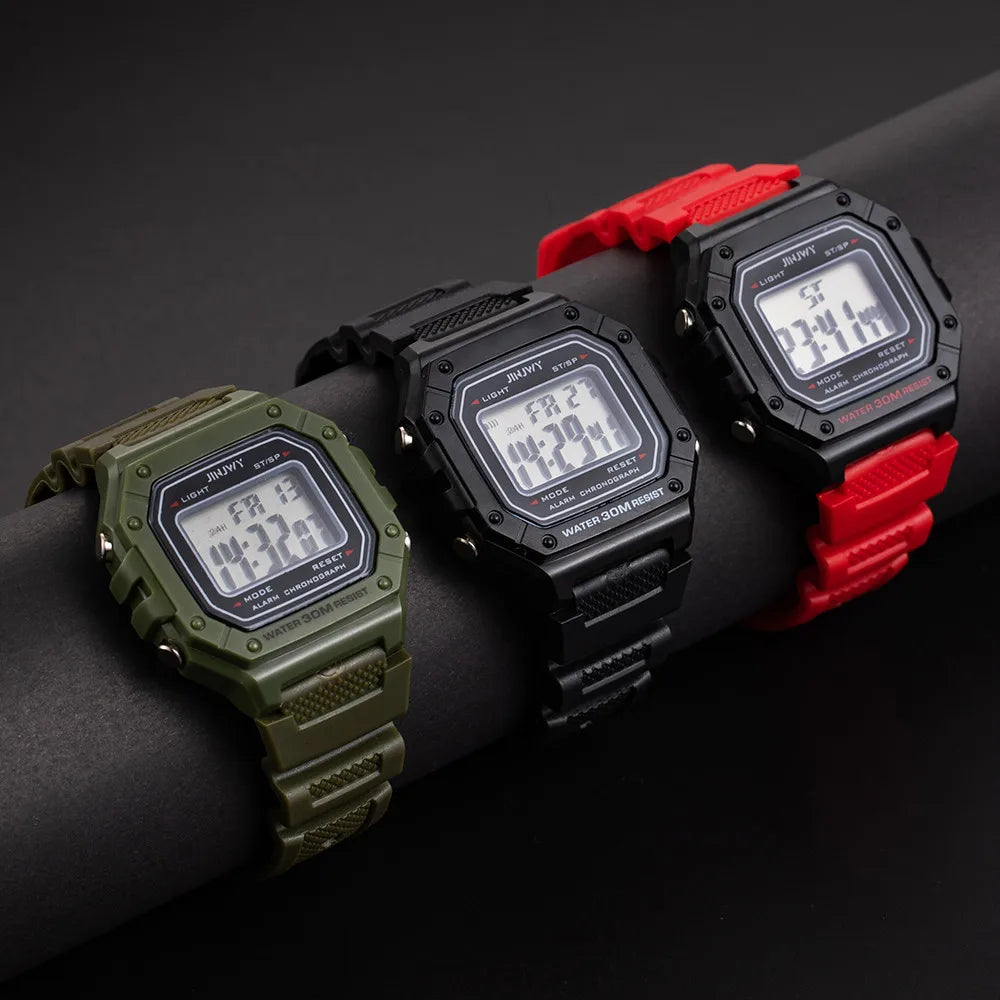 2025 Digital Watches For Men Sports Waterproof Bracelet Clock Gold Electronice LED Wristwatch Women Casual Montre Homme Relogio