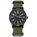 2024 TPW Field Watch Easy Reading Fabric Strap 24 Hours Display Quartz Movement