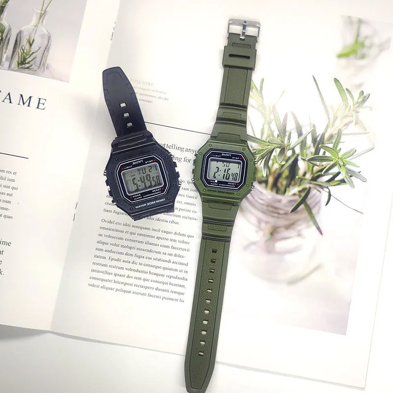2025 Digital Watches For Men Sports Waterproof Bracelet Clock Gold Electronice LED Wristwatch Women Casual Montre Homme Relogio