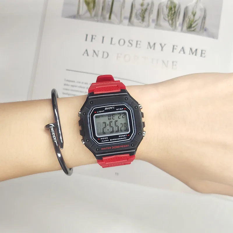 2025 Digital Watches For Men Sports Waterproof Bracelet Clock Gold Electronice LED Wristwatch Women Casual Montre Homme Relogio