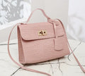 Women's Crocodile Print Baguette Shoulder Bag — Soft TPU Handbag