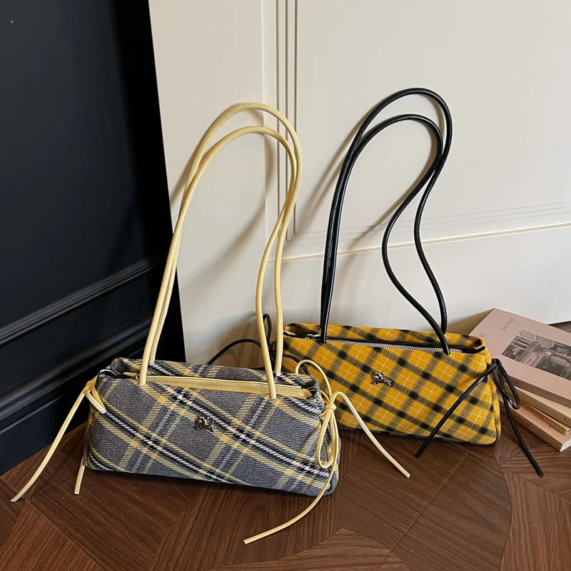 New Retro American Style Crossbody Bag Women's Handbag Fashionable Handheld Bag Casual Single Shoulder Bag Simple Style Handbag
