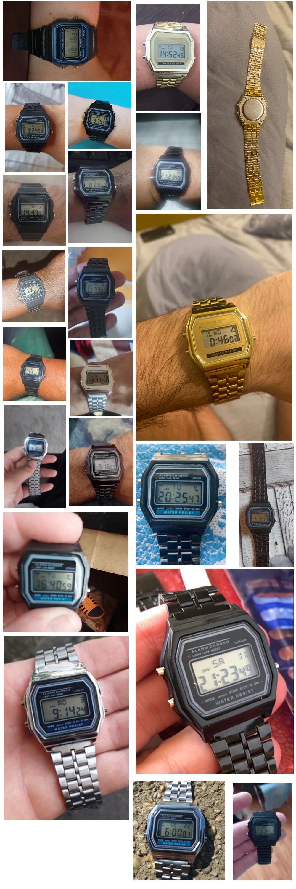 2025 Digital Watches For Men Sports Waterproof Bracelet Clock Gold Electronice LED Wristwatch Women Casual Montre Homme Relogio