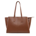 Women's PU Leather Tote Shoulder Bag — Waterproof Large Capacity