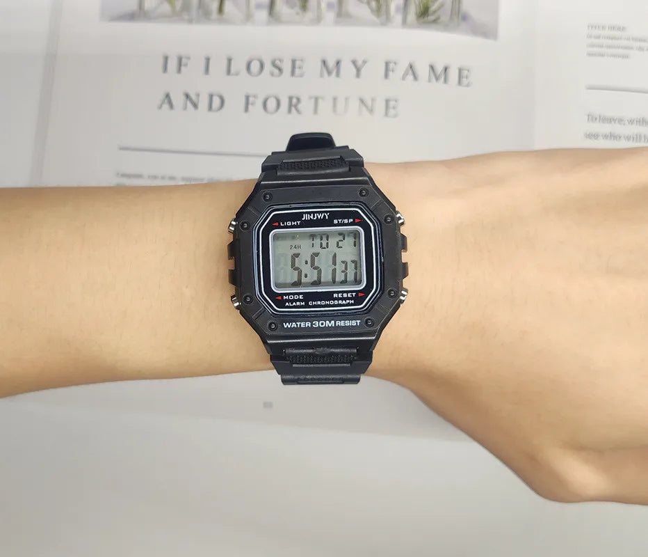 2025 Digital Watches For Men Sports Waterproof Bracelet Clock Gold Electronice LED Wristwatch Women Casual Montre Homme Relogio