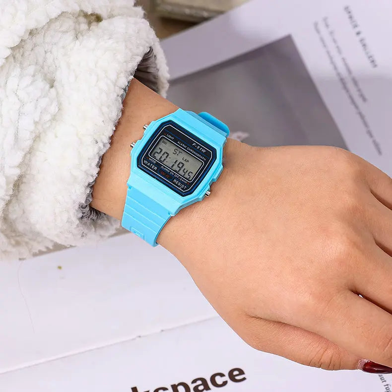F91W Digital Watches for Men Women LED Electronic Wristwatch Waterproof Sports Military Watch Female Clock Relojes Digitales