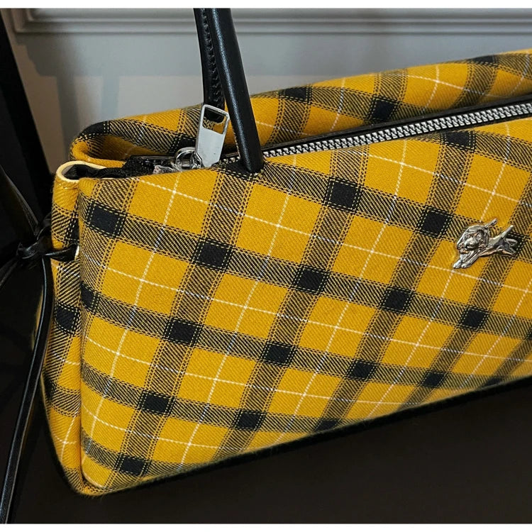 New Retro American Style Crossbody Bag Women's Handbag Fashionable Handheld Bag Casual Single Shoulder Bag Simple Style Handbag