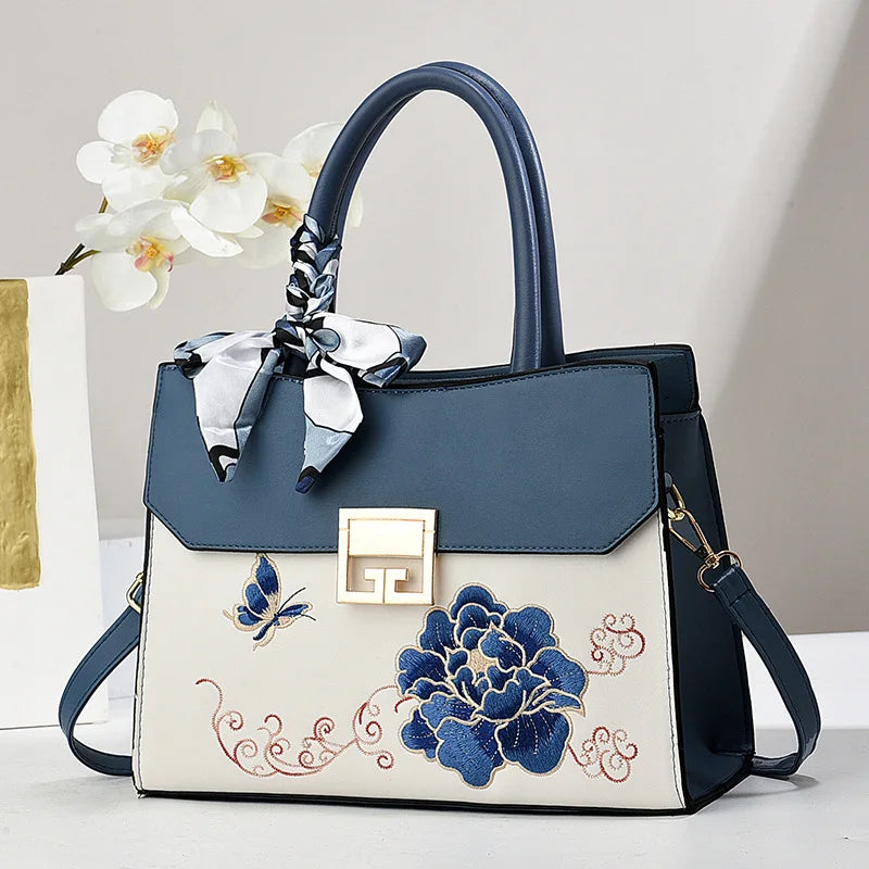 Women's Faux Suede Tote & Crossbody Bag — Versatile Shoulder Handbag