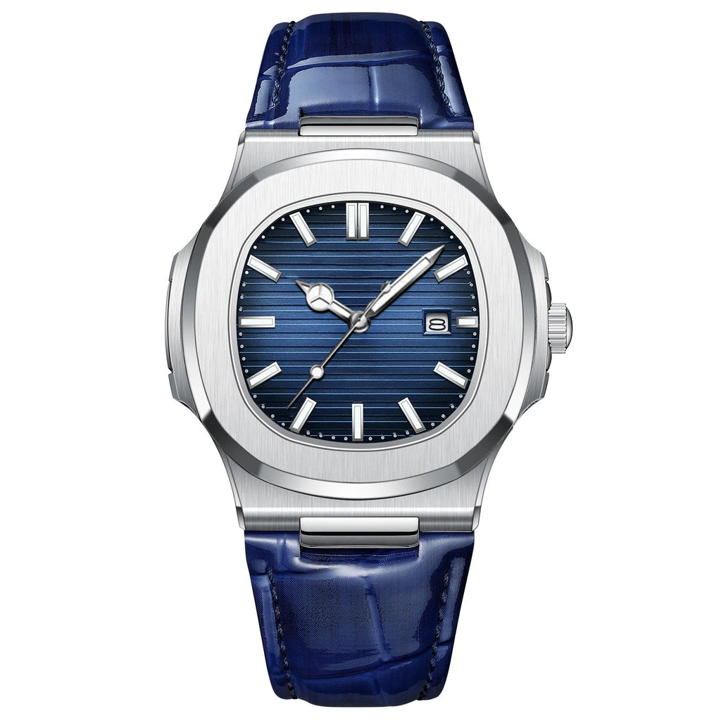 Minimalist Style Fashionable Men's Wristwatch Business Trend With Calendar Men's Watch Suitable For Daily Clothing Matching