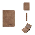 Baellerry Wallet for Men PU Leather Front Pocket Minimalist Money Clip Travel Essentials