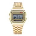 Steel Strap Watches Women Watch Men Business Clock Multifunction LED Digtal Sports Wrist Watch Electronic Clock Electron Wi