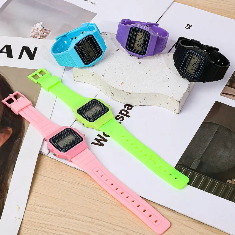 F91W Digital Watches for Men Women LED Electronic Wristwatch Waterproof Sports Military Watch Female Clock Relojes Digitales