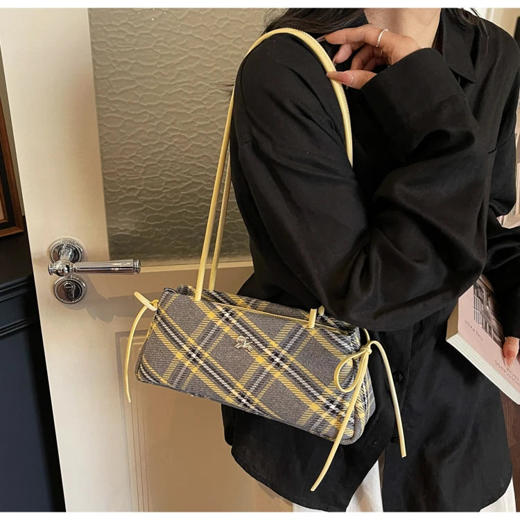 New Retro American Style Crossbody Bag Women's Handbag Fashionable Handheld Bag Casual Single Shoulder Bag Simple Style Handbag