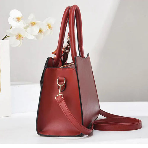 Women's Faux Suede Tote & Crossbody Bag — Versatile Shoulder Handbag