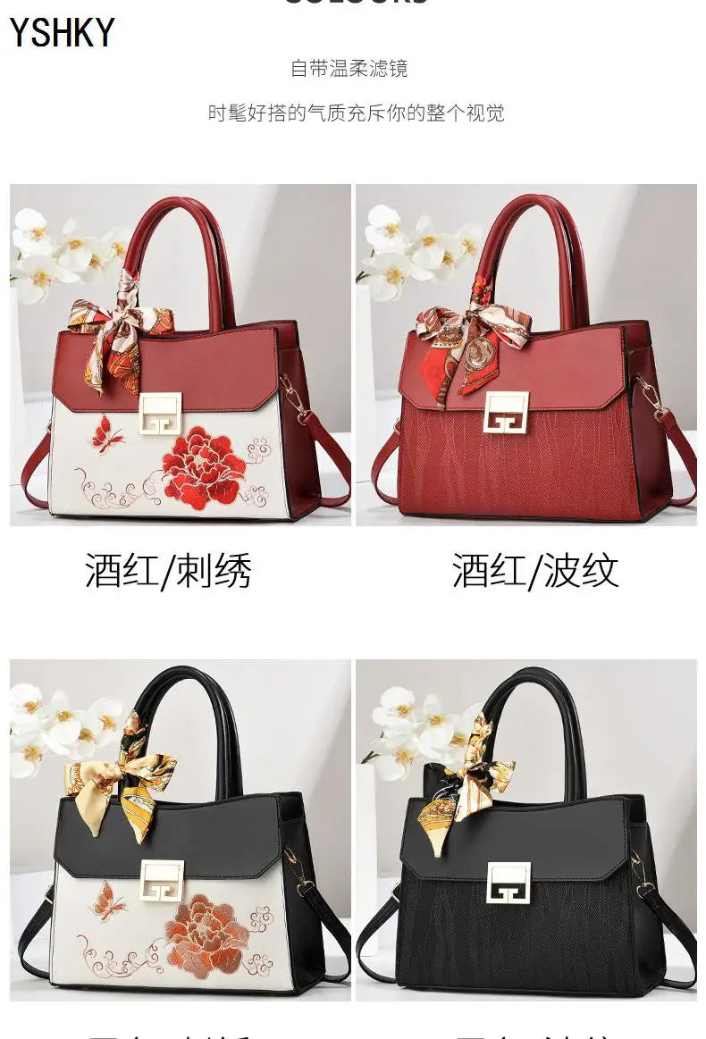 Women's Faux Suede Tote & Crossbody Bag — Versatile Shoulder Handbag
