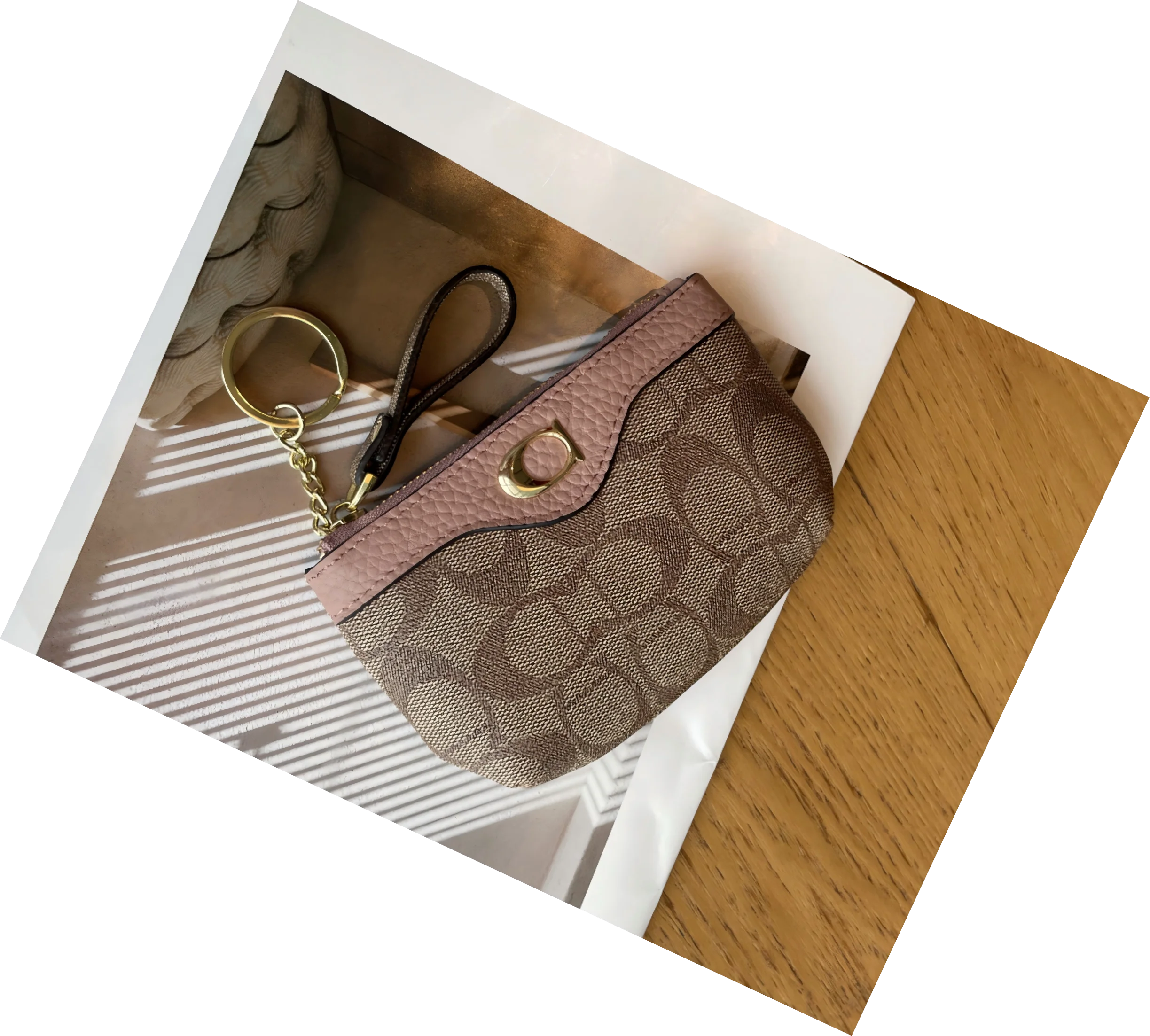 2026 New Classic Old Flower Small Wallet, Women's Mini Wallet, Coin Small Bag, Change Bag, Leather Wallet, Storage Bag, Card Bag