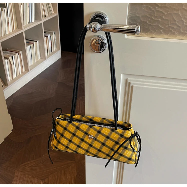 New Retro American Style Crossbody Bag Women's Handbag Fashionable Handheld Bag Casual Single Shoulder Bag Simple Style Handbag