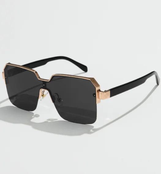 Men Women Frameless Square Sunglasses Luxury Brand Design Fashion Vintage Sun Glasses Square Alloy Frames Shades Eyewear UV400