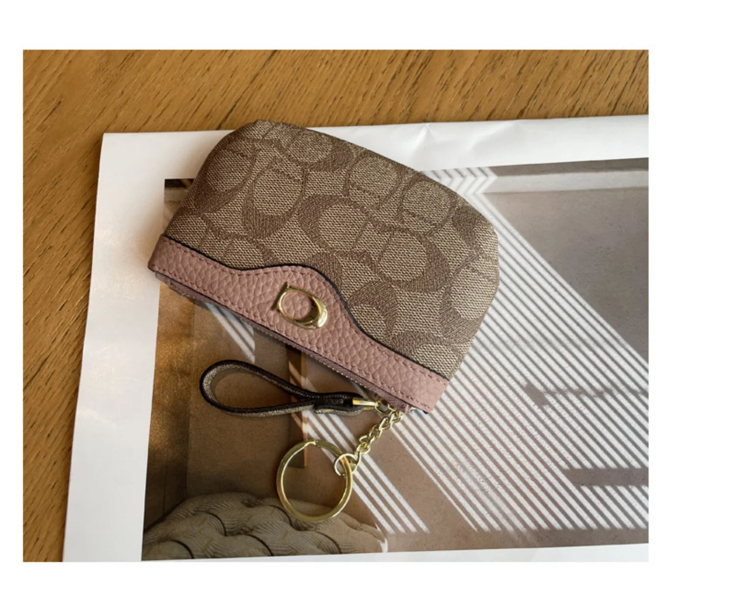 2026 New Classic Old Flower Small Wallet, Women's Mini Wallet, Coin Small Bag, Change Bag, Leather Wallet, Storage Bag, Card Bag