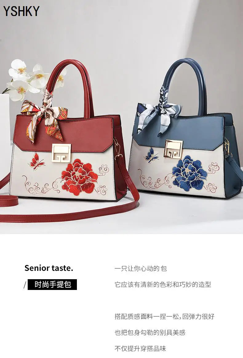 Women's Faux Suede Tote & Crossbody Bag — Versatile Shoulder Handbag