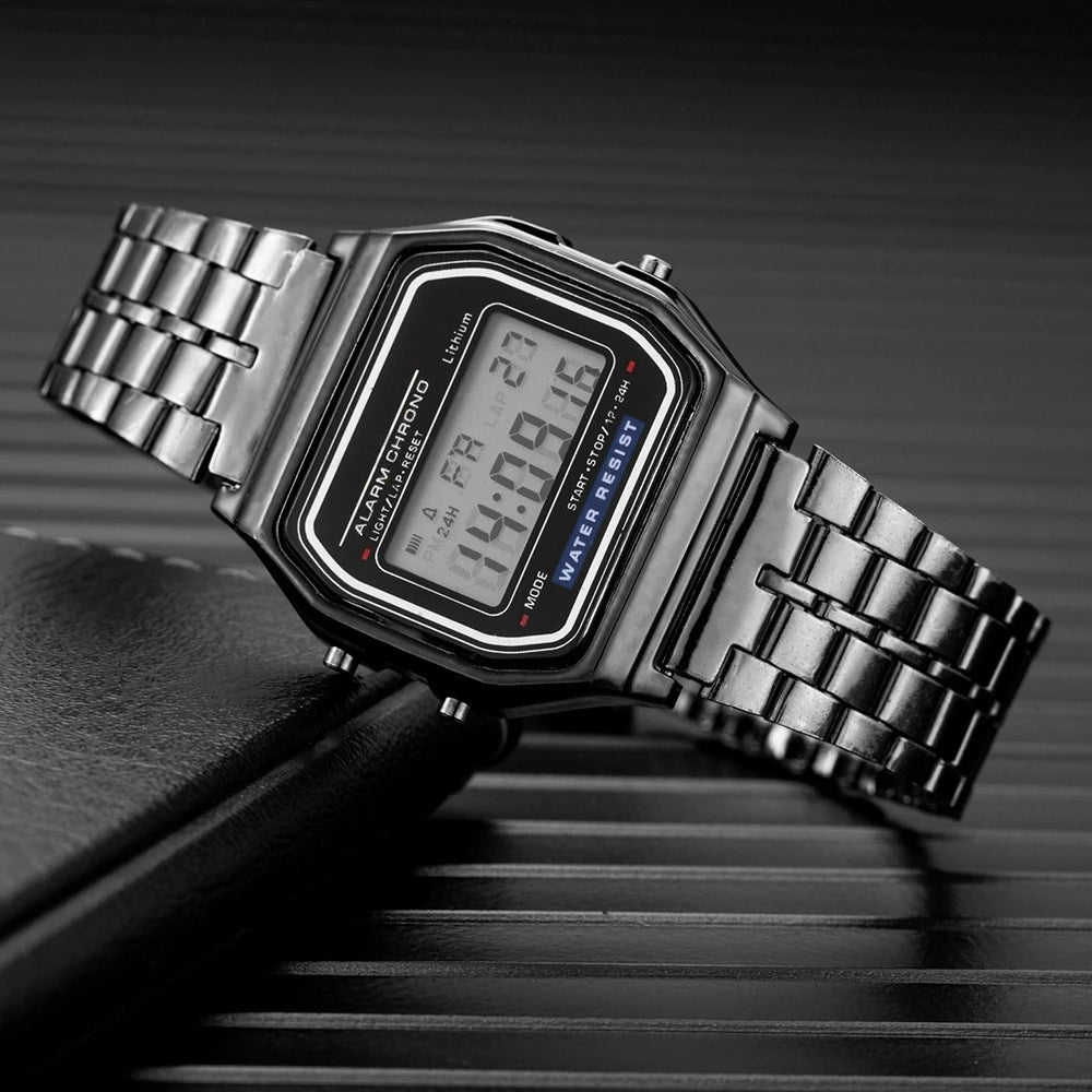 2025 Digital Watches For Men Sports Waterproof Bracelet Clock Gold Electronice LED Wristwatch Women Casual Montre Homme Relogio