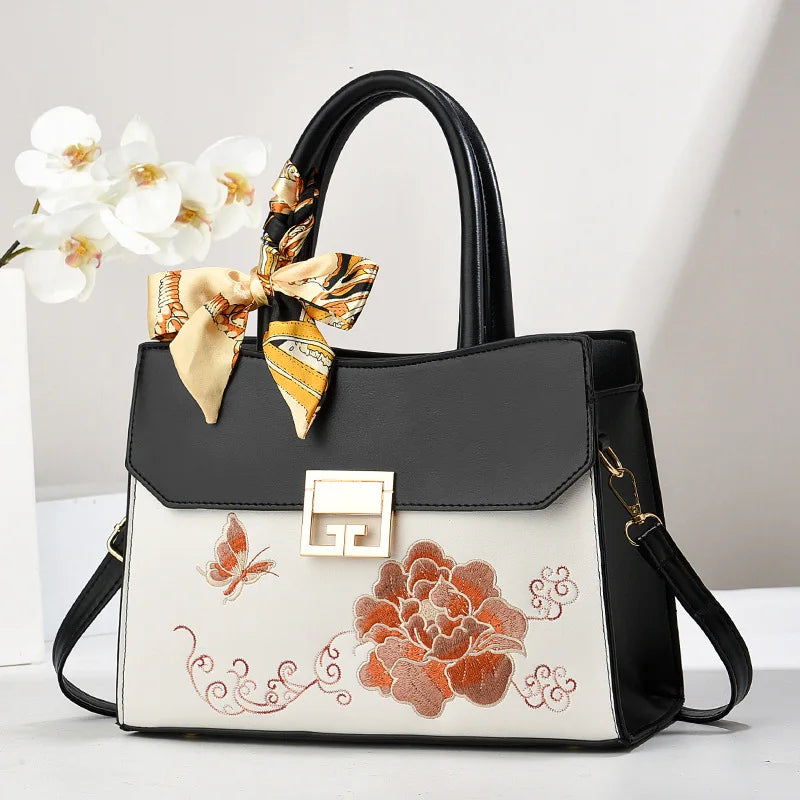 Women's Faux Suede Tote & Crossbody Bag — Versatile Shoulder Handbag
