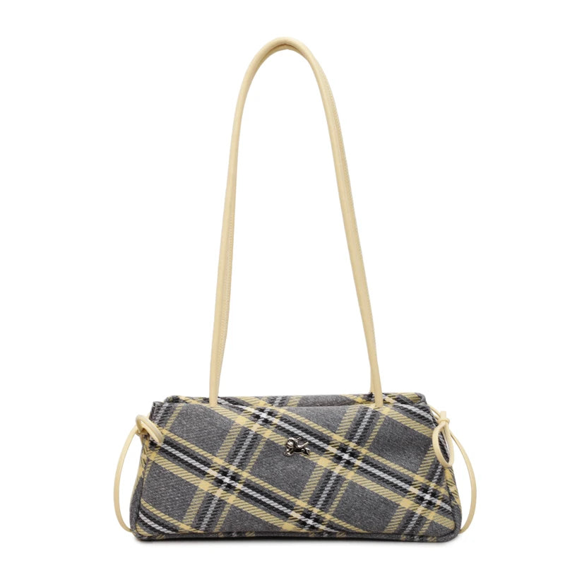 New Retro American Style Crossbody Bag Women's Handbag Fashionable Handheld Bag Casual Single Shoulder Bag Simple Style Handbag