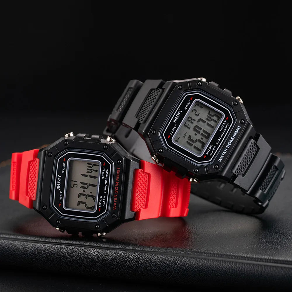2025 Digital Watches For Men Sports Waterproof Bracelet Clock Gold Electronice LED Wristwatch Women Casual Montre Homme Relogio