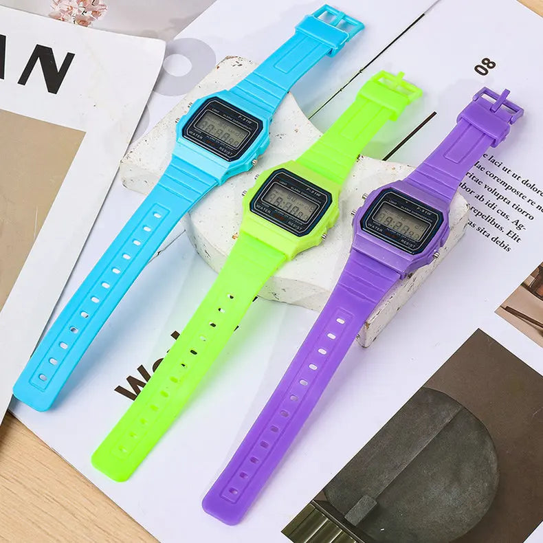 F91W Digital Watches for Men Women LED Electronic Wristwatch Waterproof Sports Military Watch Female Clock Relojes Digitales