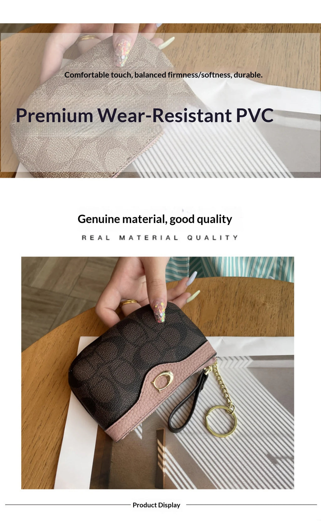 2026 New Classic Old Flower Small Wallet, Women's Mini Wallet, Coin Small Bag, Change Bag, Leather Wallet, Storage Bag, Card Bag