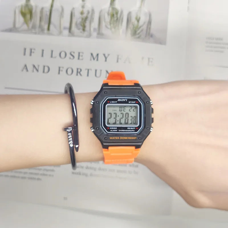 2025 Digital Watches For Men Sports Waterproof Bracelet Clock Gold Electronice LED Wristwatch Women Casual Montre Homme Relogio