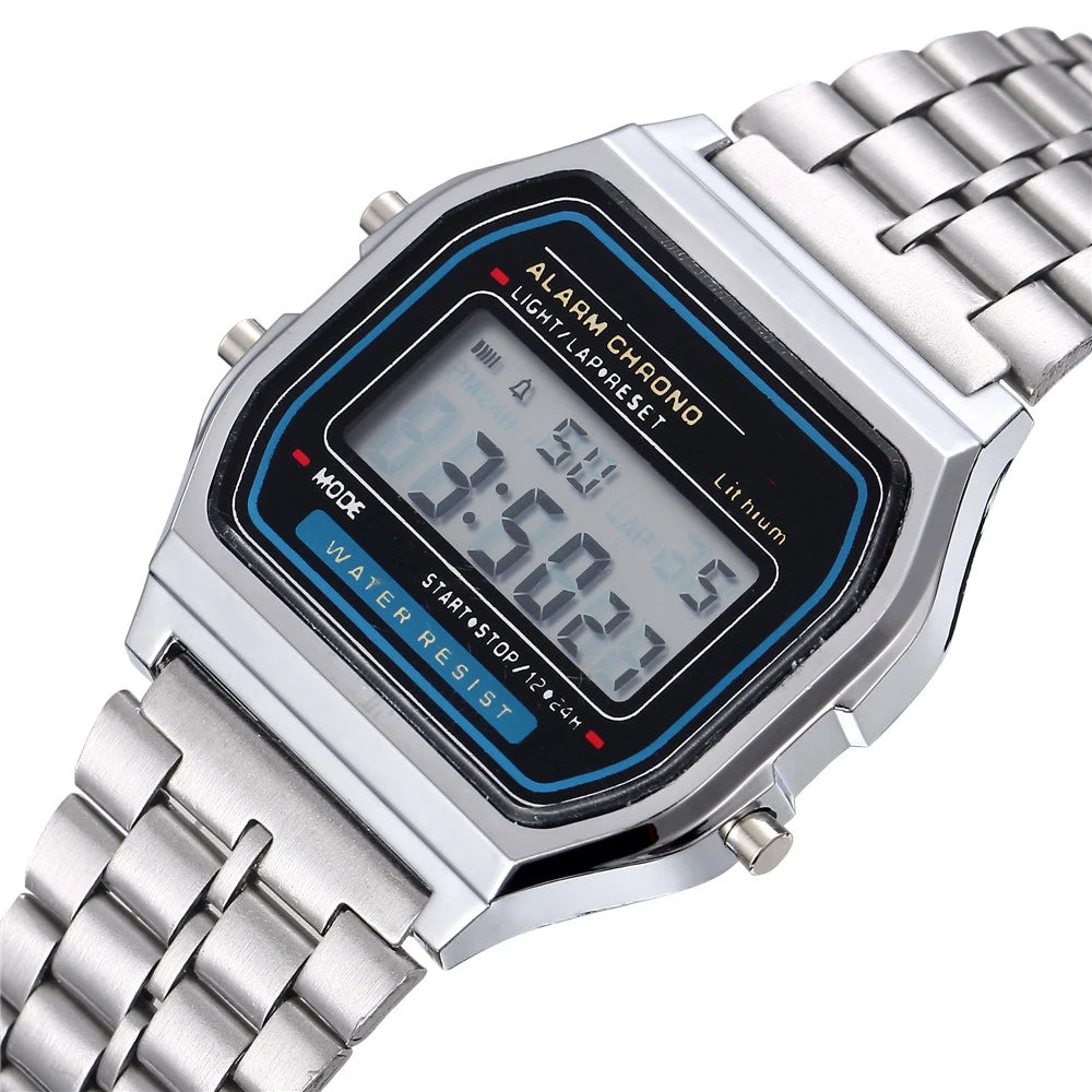 2025 Digital Watches For Men Sports Waterproof Bracelet Clock Gold Electronice LED Wristwatch Women Casual Montre Homme Relogio