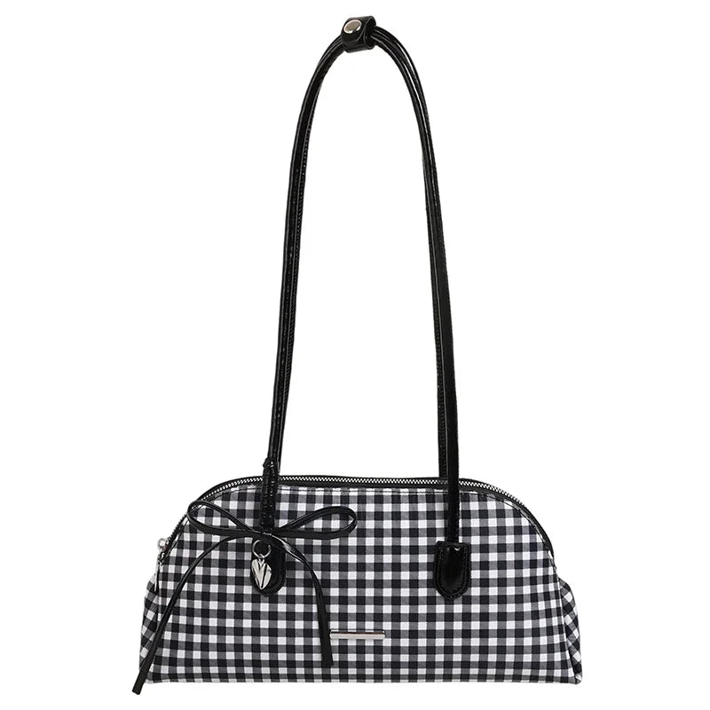 New Retro American Style Crossbody Bag Women's Handbag Fashionable Handheld Bag Casual Single Shoulder Bag Simple Style Handbag