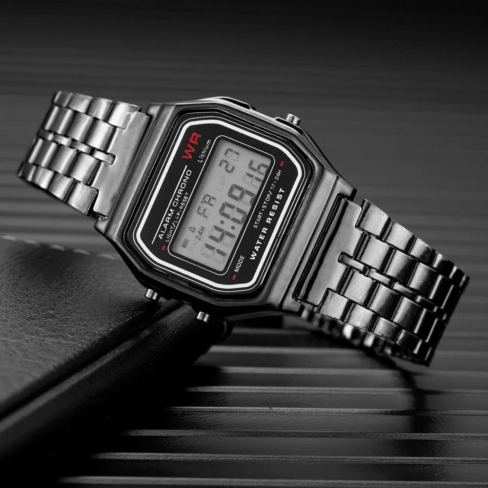 2025 Digital Watches For Men Sports Waterproof Bracelet Clock Gold Electronice LED Wristwatch Women Casual Montre Homme Relogio