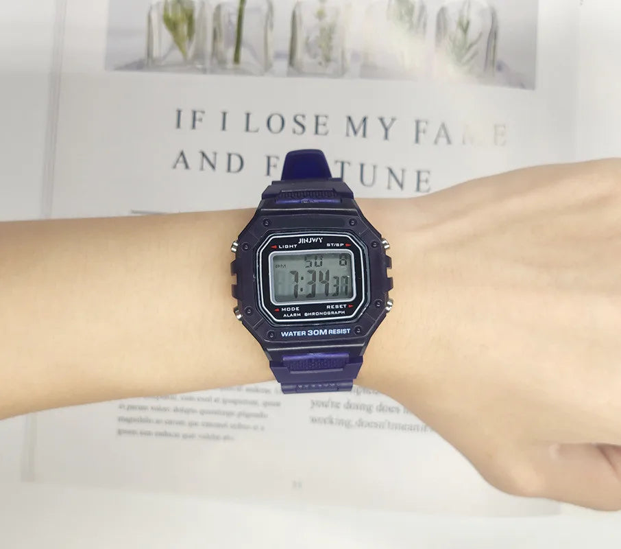 2025 Digital Watches For Men Sports Waterproof Bracelet Clock Gold Electronice LED Wristwatch Women Casual Montre Homme Relogio