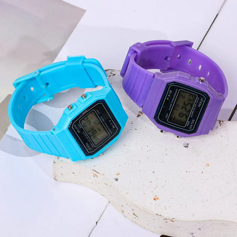 F91W Digital Watches for Men Women LED Electronic Wristwatch Waterproof Sports Military Watch Female Clock Relojes Digitales