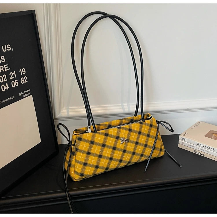 New Retro American Style Crossbody Bag Women's Handbag Fashionable Handheld Bag Casual Single Shoulder Bag Simple Style Handbag